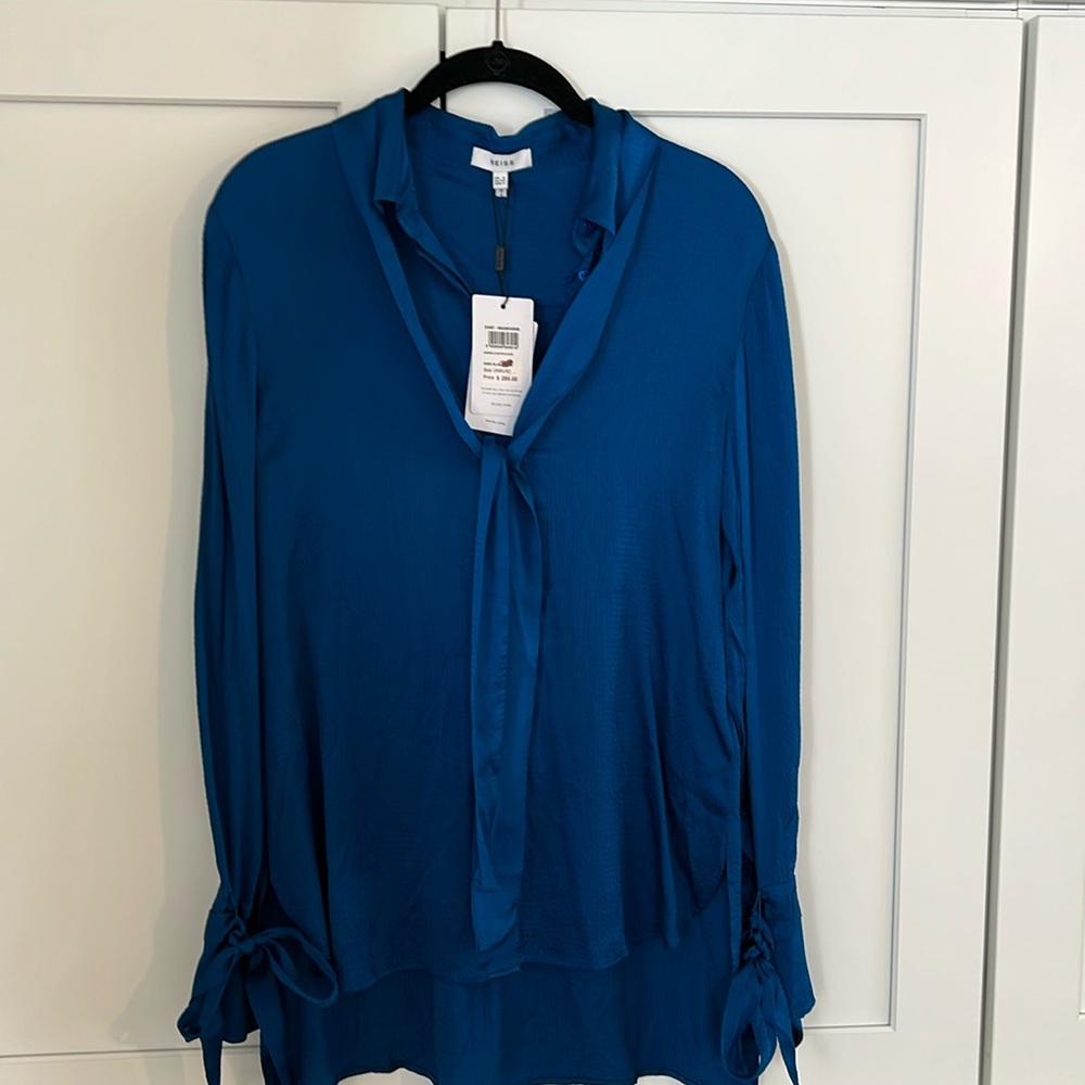 Reiss Gabrielle satin blouse NWT